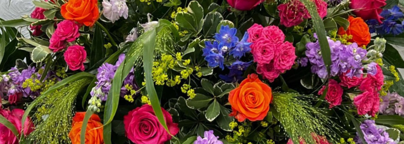 Funeral flowers from Bluebells in Milton Keynes