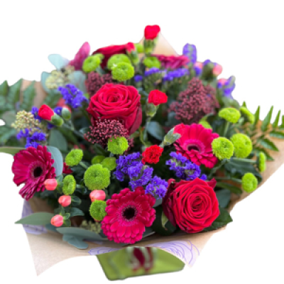 A Burst of Colour - A Burst of Colour Hand-Tied Bouquet
