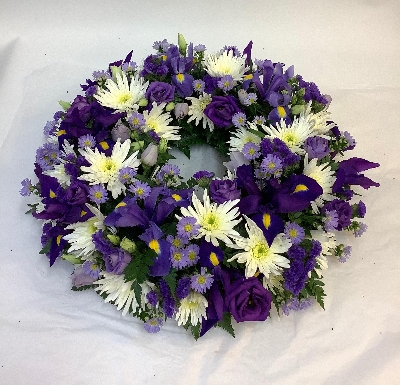 Purple Heaven Wreath