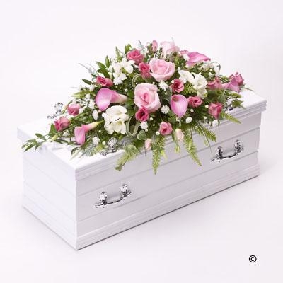 Childrens Casket Spray   Pink *