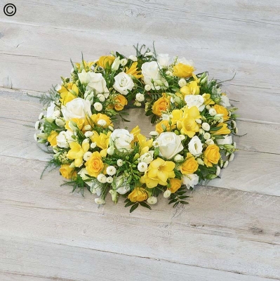 Florist Choice Wreath Brights