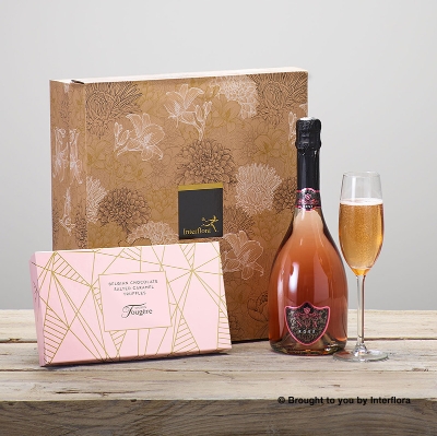 Sparkling Rose & Salted Caramel Truffles Gift Set