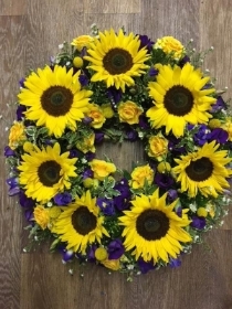 sunflower Wreath