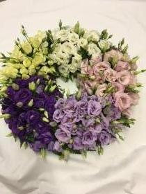 Eustoma wreath