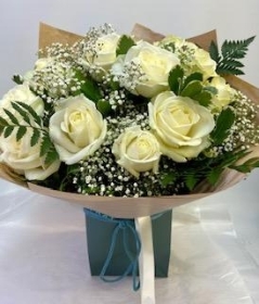 White Roses Bouquet